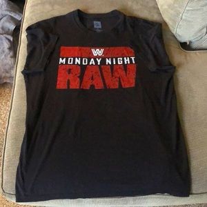 WWE Raw authentic L Shirt. Wrestlemania.